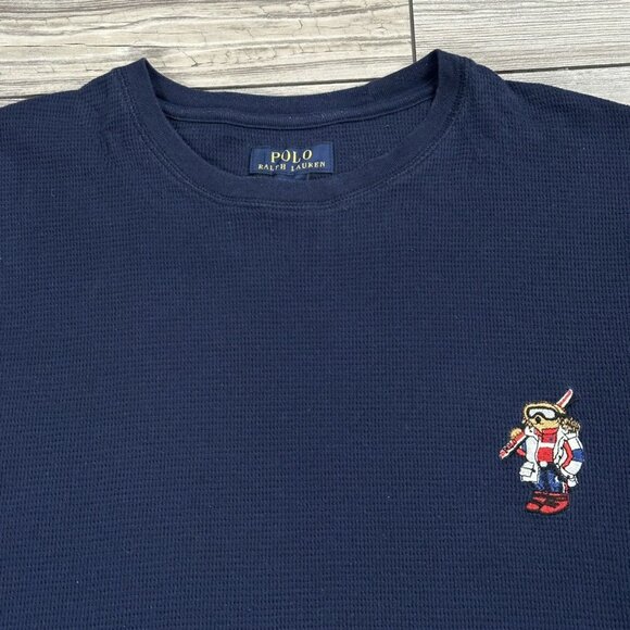Polo Ski Bear Embroidered Longsleeve - Picture 2 of 3